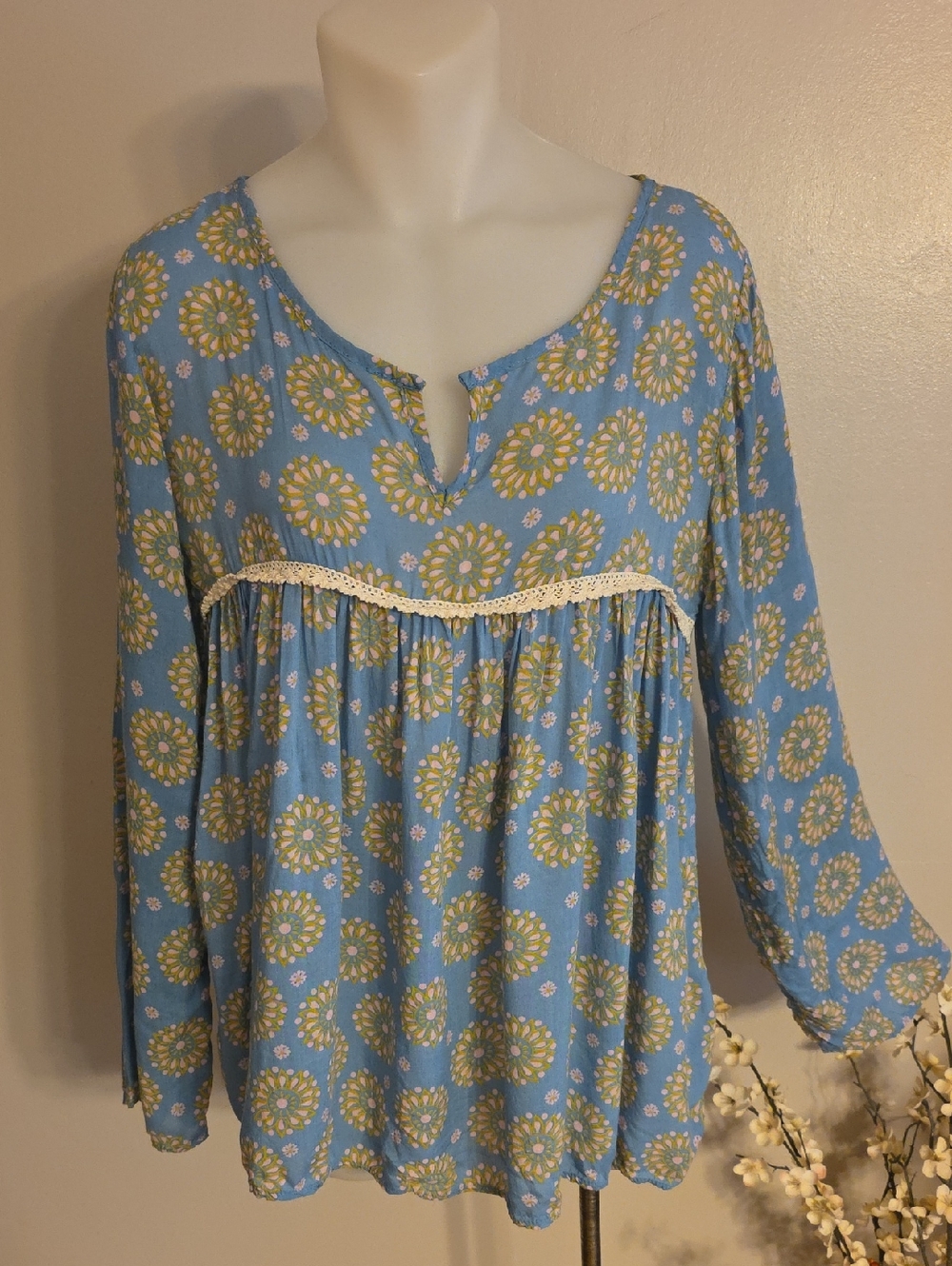 Natural Life Babydoll Blouse